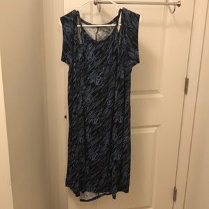 Avengers cold shoulder dress